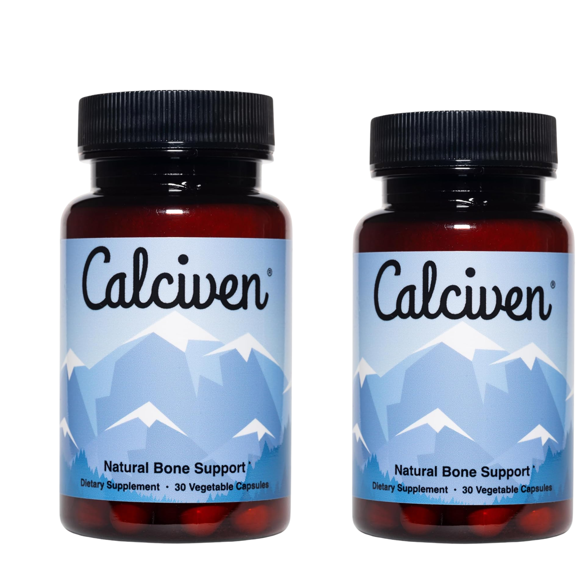 Calciven Natural Bone Support Supplement, Vegetarian, Gluten-Free