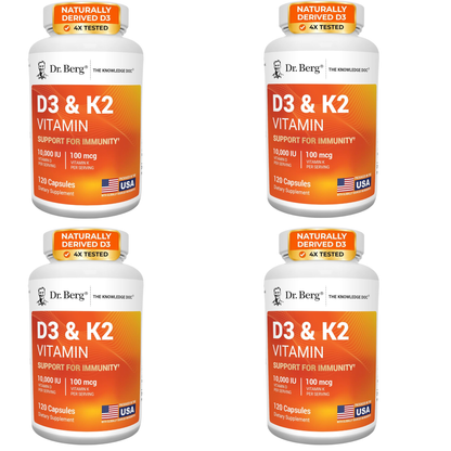 Dr. Berg Maximum Strength 7-in-1 Vitamin D3 K2