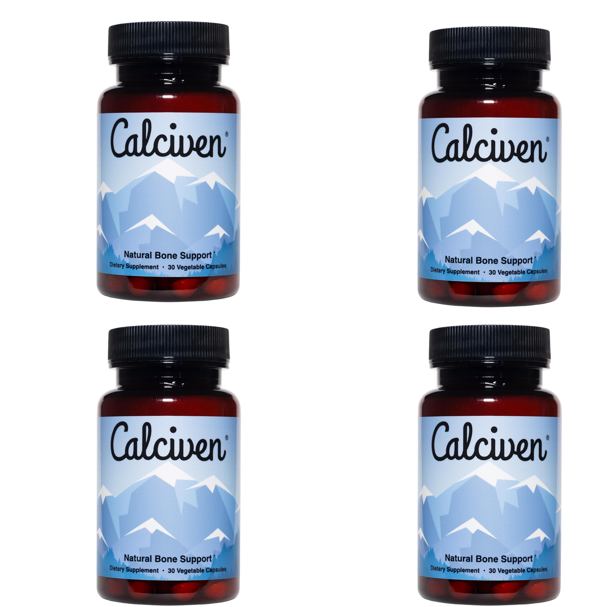 Calciven Natural Bone Support Supplement, Vegetarian, Gluten-Free