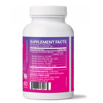 MegaSporeBiotic Probiotics for Women & Men 60 Capsules