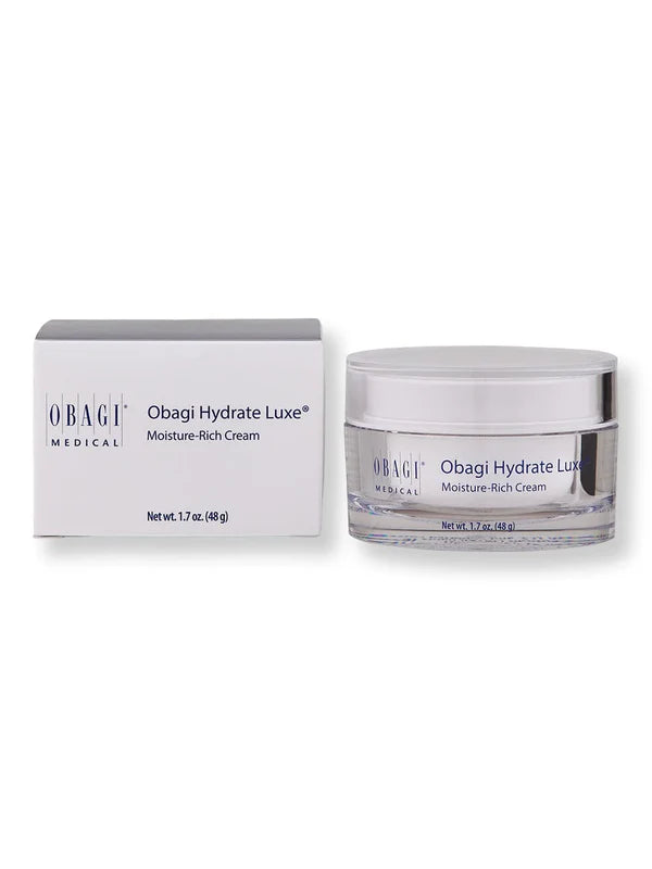 Obagi Hydrate Luxe Moisture Rich Cream – 1.7 oz / 48 g | Intense Hydration & Anti-Aging Night Cream