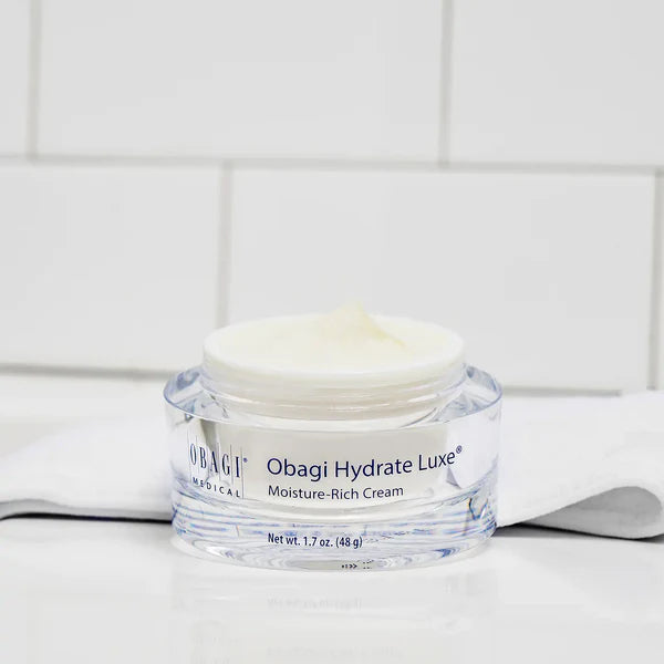 Obagi Hydrate Luxe Moisture Rich Cream – 1.7 oz / 48 g | Intense Hydration & Anti-Aging Night Cream