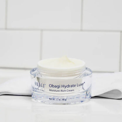 Obagi Hydrate Luxe Moisture Rich Cream – 1.7 oz / 48 g | Intense Hydration & Anti-Aging Night Cream