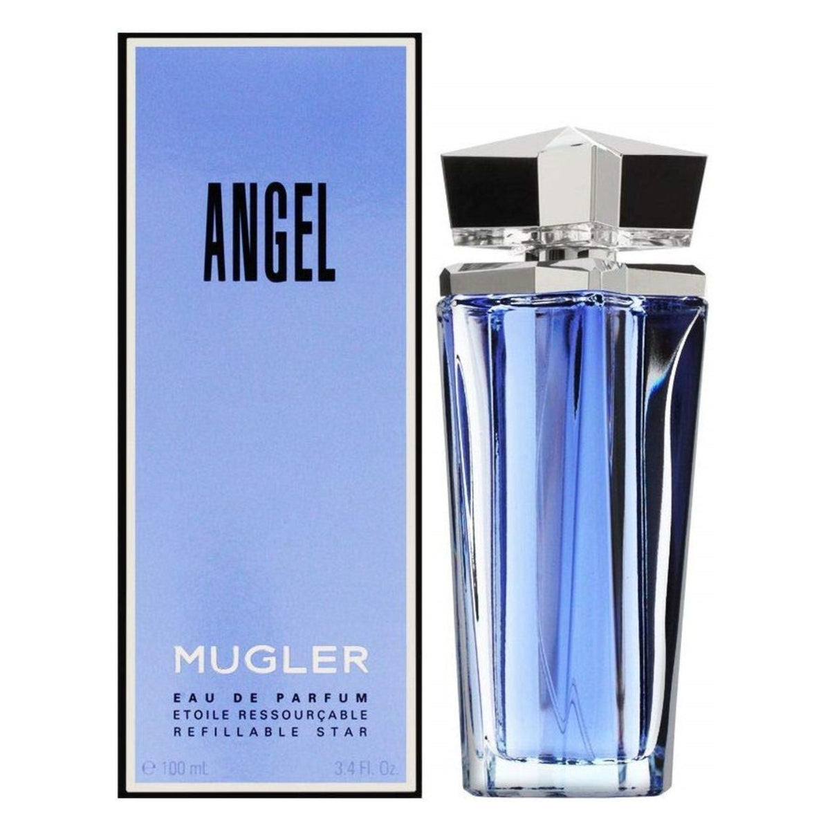 Mugler Angel Eau de Parfum 100ml Refillable Star Iconic Gourmand Fragrance for Women