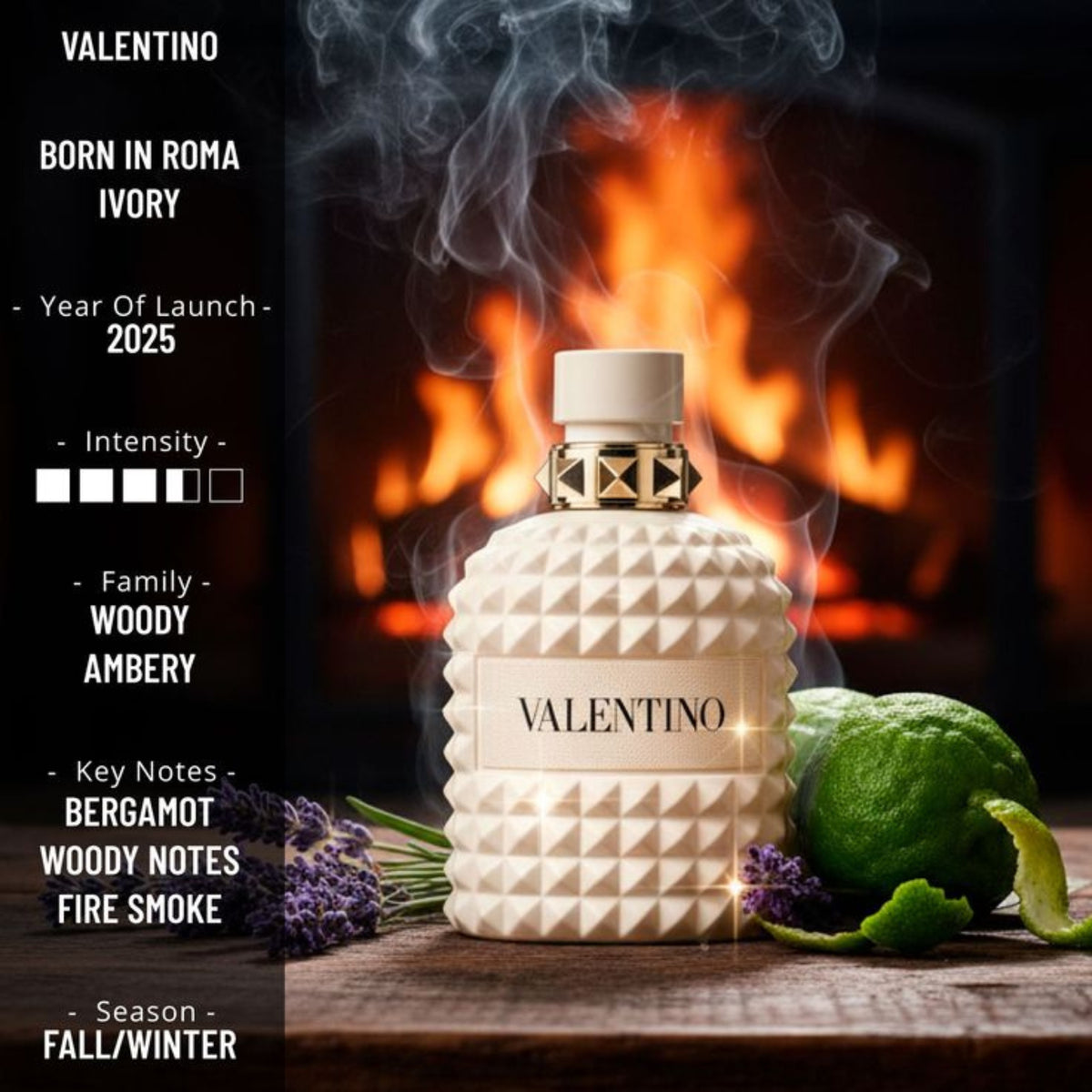 Valentino Uomo Born in Roma Rendez-Vous Ivory Eau de Toilette 100ml Luxury Fragrance for Men