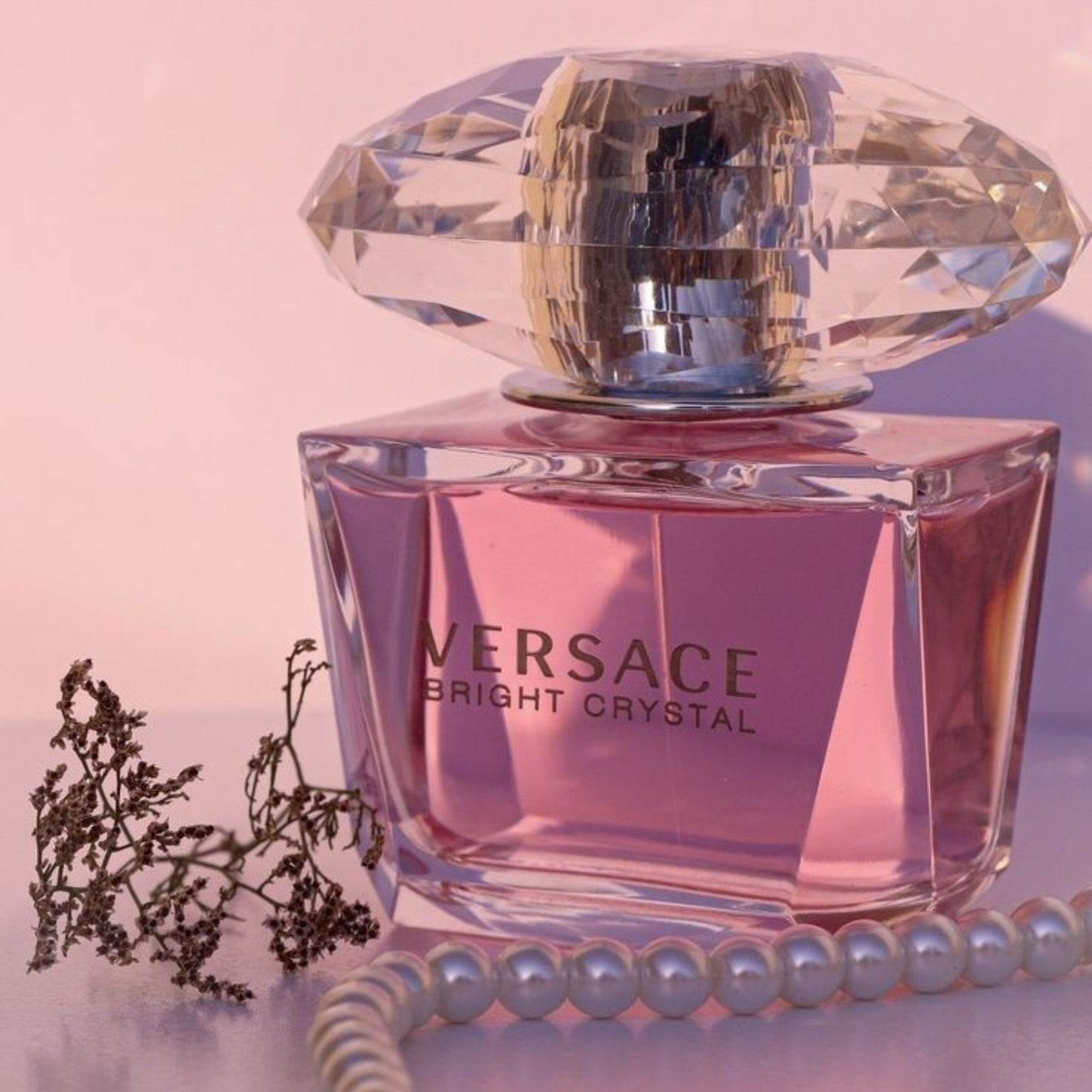 Versace Bright Crystal Eau de Toilette 90ml Fresh Floral Luxury Fragrance for Women