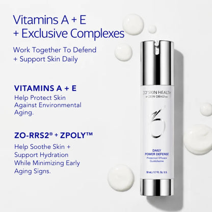 ZO Skin Health Daily Power Defense Clinically Proven Anti-Aging Serum 50ml 1.7 Fl Oz